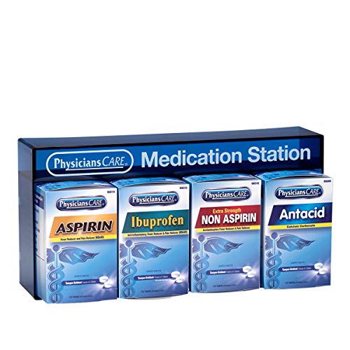 Medication Station with Antacid, Aspirin, Non-Aspirin and Ibuprofen | Medication Station