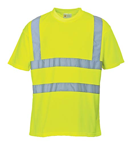 Hi Vis Shirt, Short Sleeve - Safety Shirts for Men - High Visibility