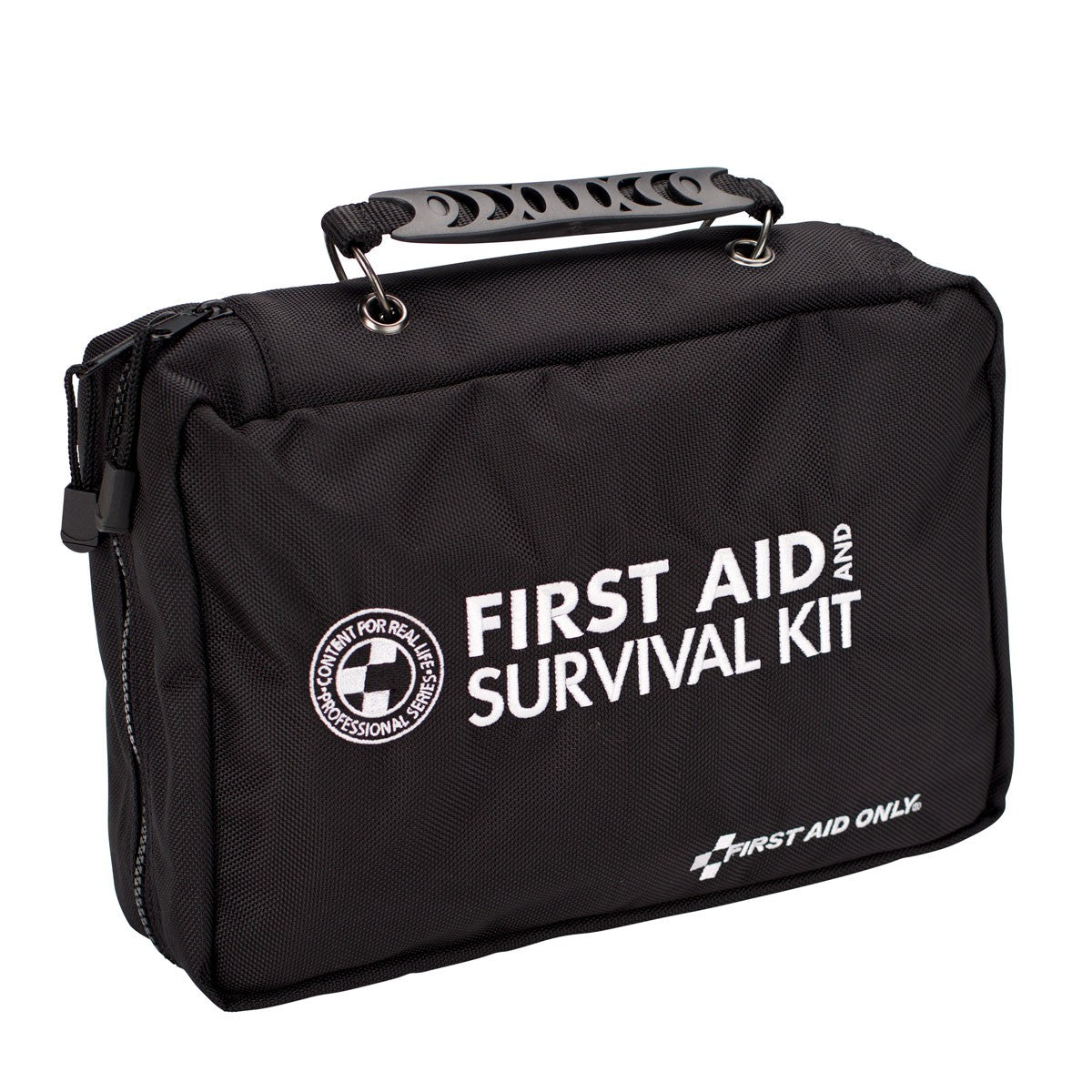Deluxe Survival First Aid Kit In Ballistic Nylon Black Carry Case, 223 Pieces  - W-FA-462
