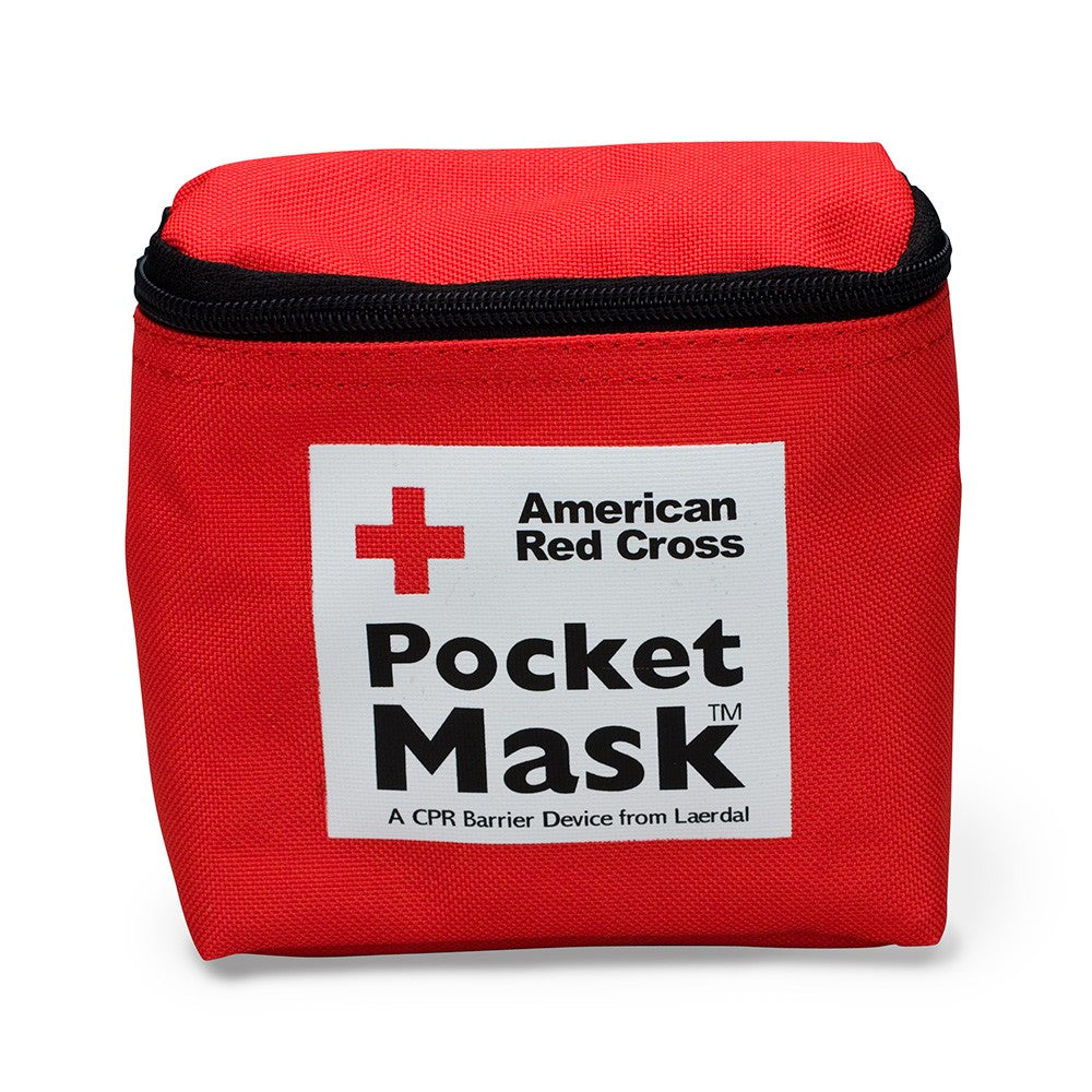 CPR Laerdal Pocket Mask, Fabric Case - BS-FAK-363015-1-FM