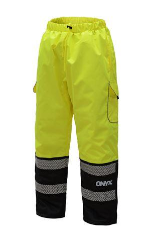 ONYX Class E Rip stop Poly Filled Insulated Hi Vis Winter Pants w/Segment Tape