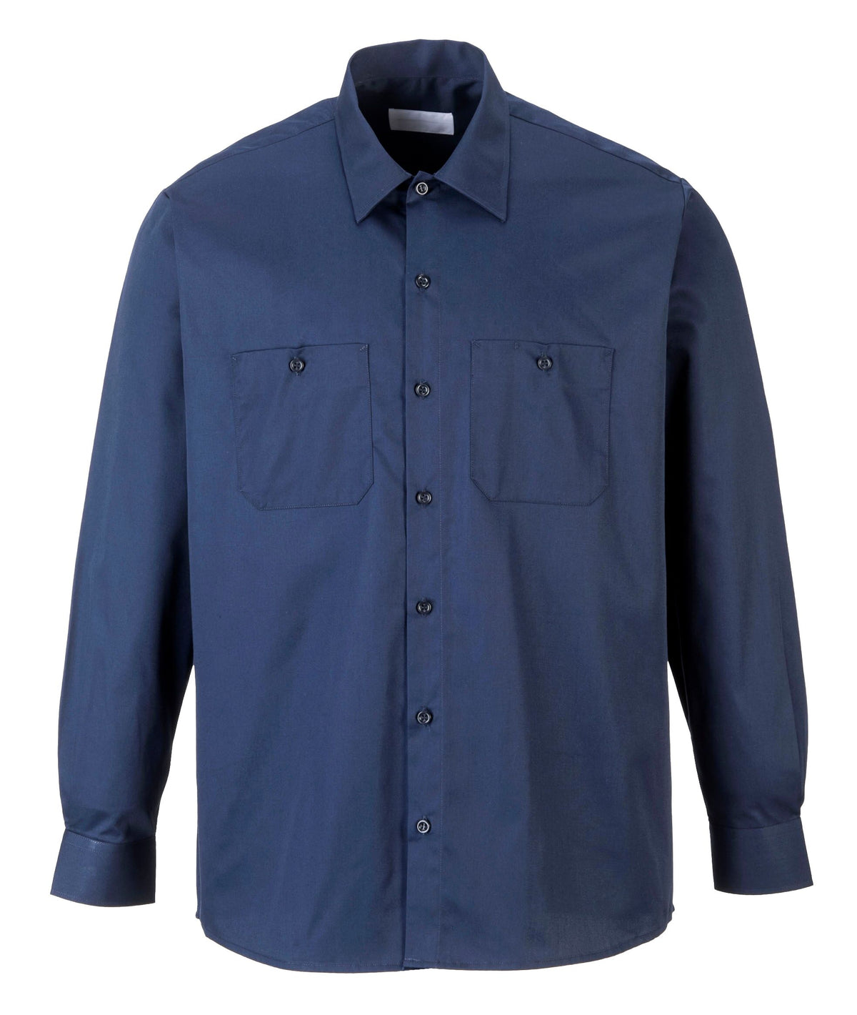 Industrial Work Shirt, Long Sleeve - Safety Shirts for Men