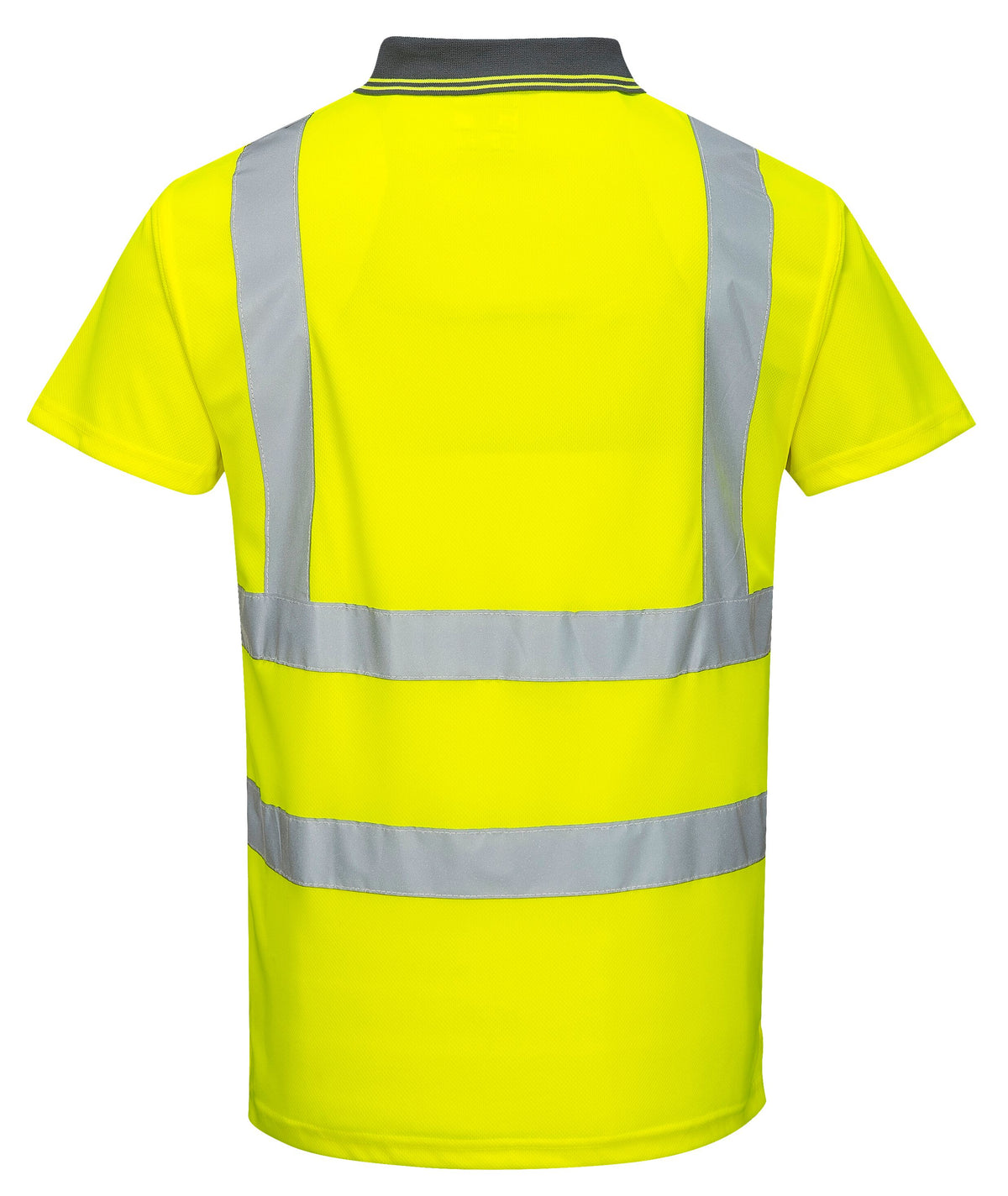 Hi-Vis Short Sleeve Polo Shirt - Safety Shirts for Men - High Visibility