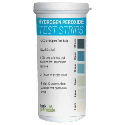 Hydrogen Peroxide Test Strips 50 strips/Package