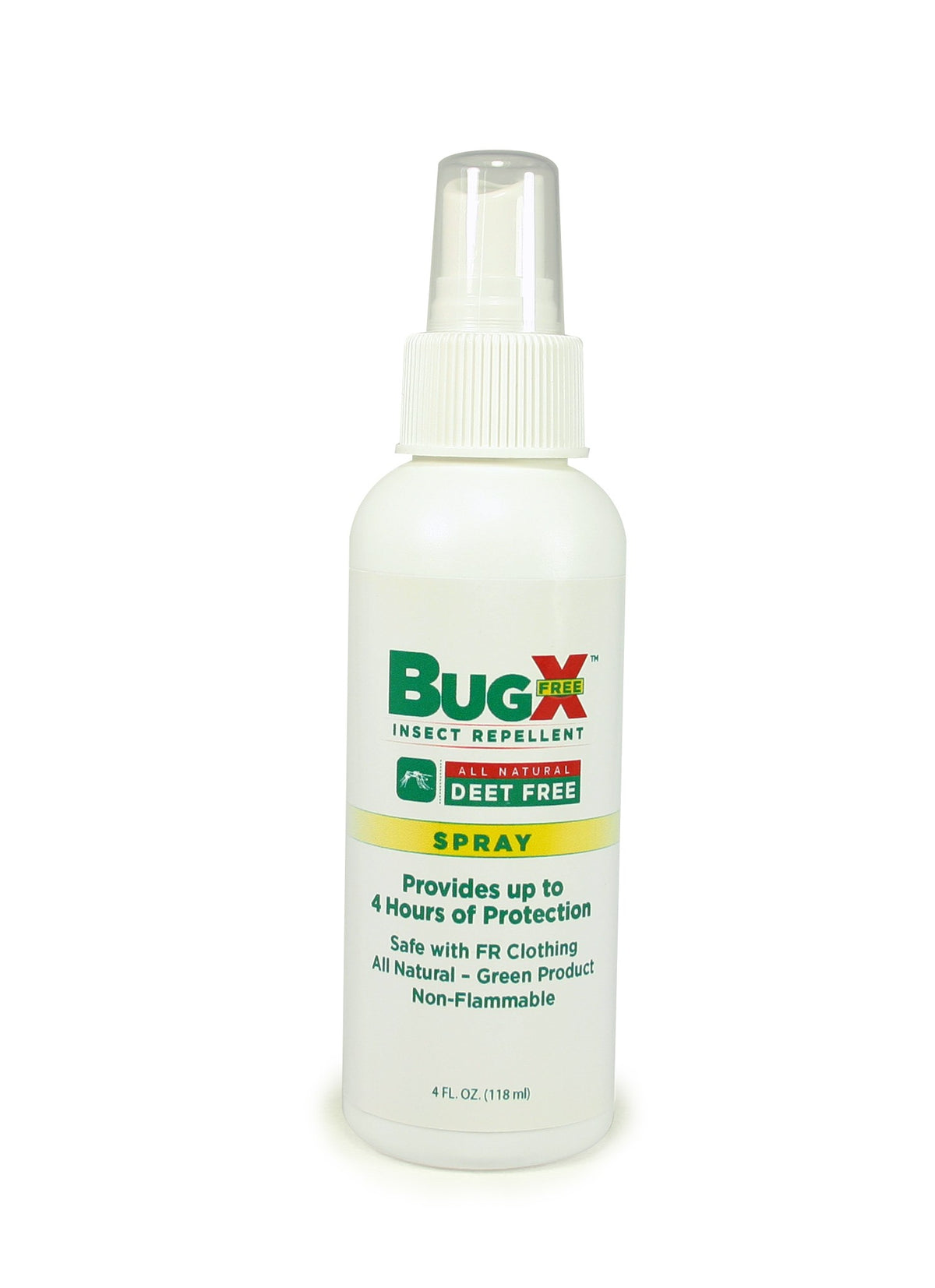 BugX DEET FREE Insect Repellent Spray, 4 Oz. Bottle, Case Of 12 - W-500-18-804