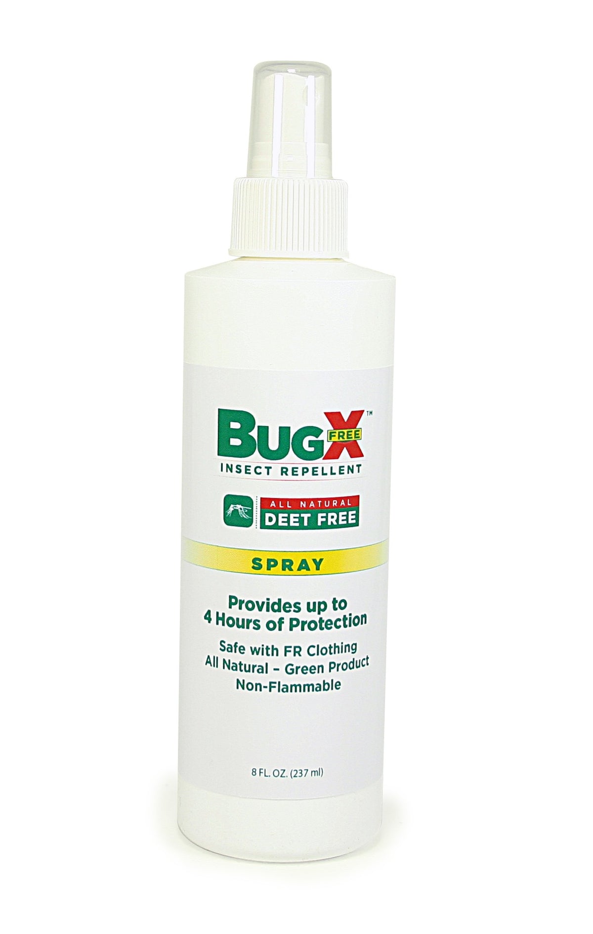 BugX DEET FREE Insect Repellent Spray, 8 Oz. Bottle, Case Of 12 - W-500-18-808