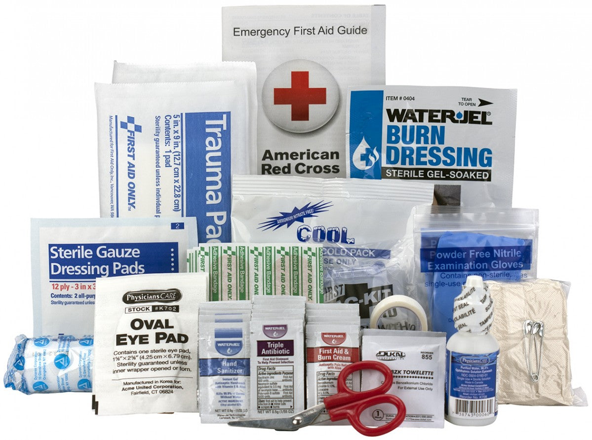 10 Person Restaurant First Aid Refill, ANSI Compliant - W-90936