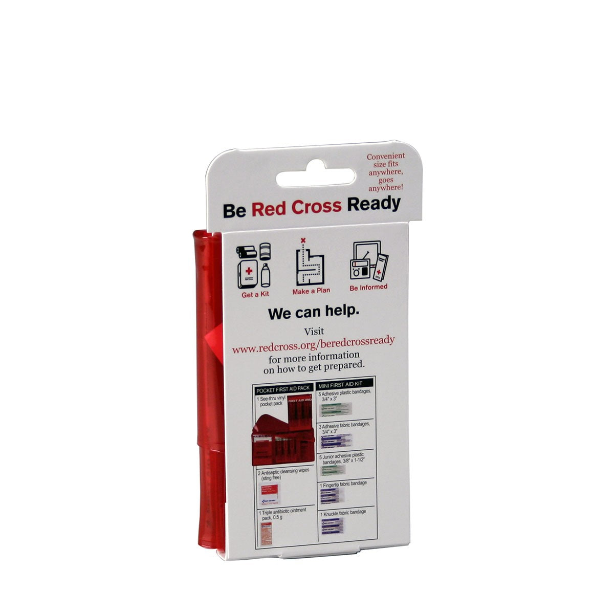 American Red Cross Pocket First Aid - BS-FAK-RC-600-1-FM