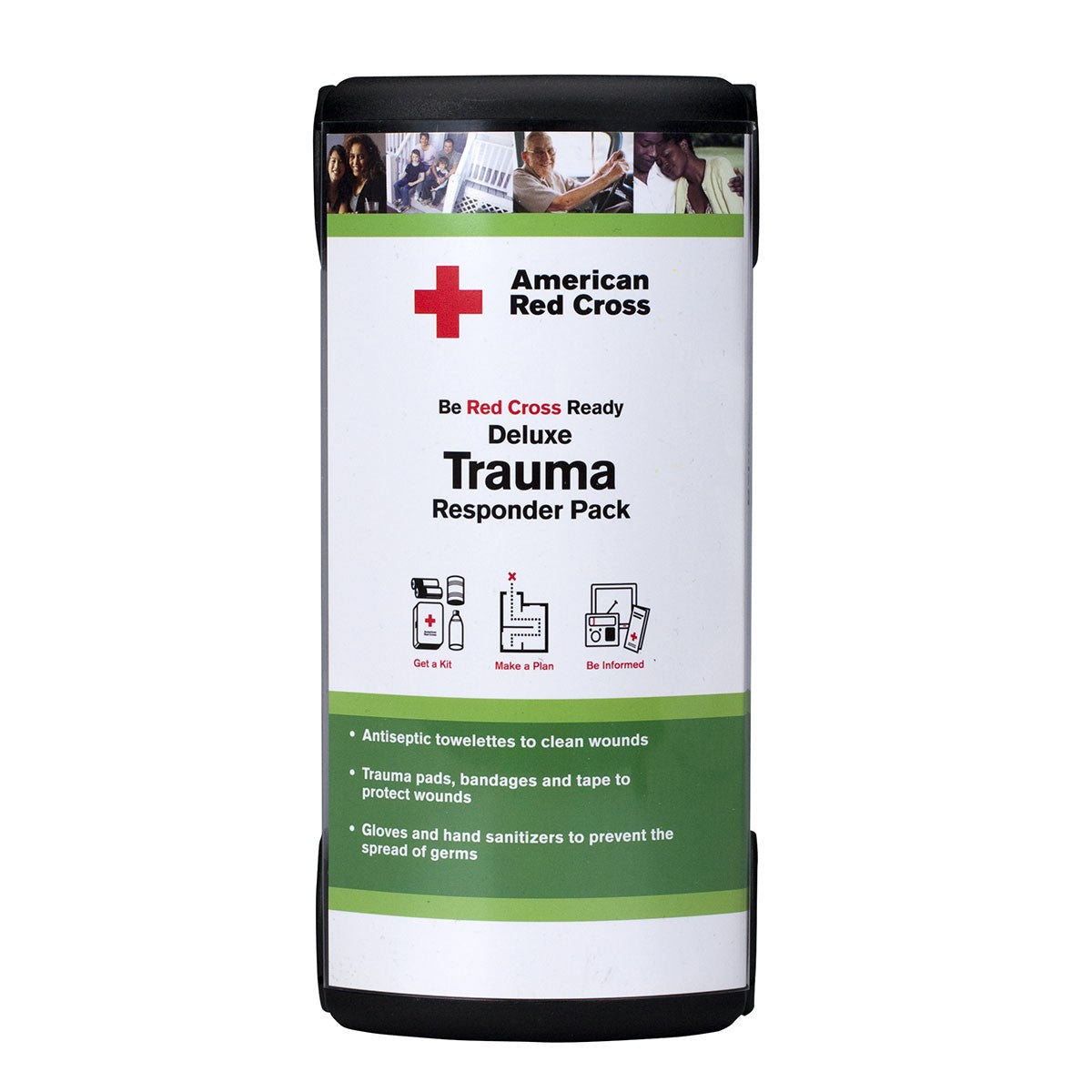 American Red Cross Deluxe Trauma Responder Pack By First Aid Only - BS-FAK-RC-645-1-FM
